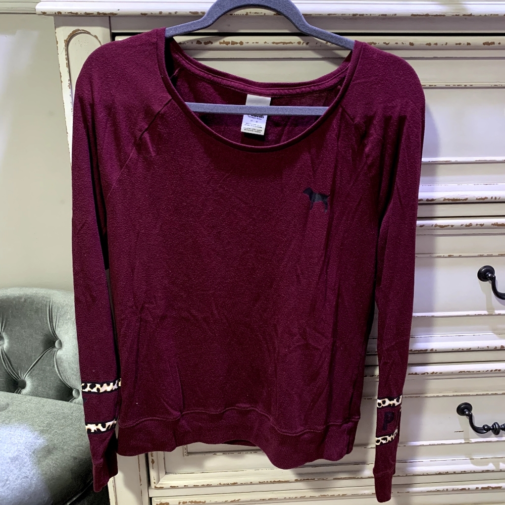 PINK by Victoria Secret Terry Crewneck